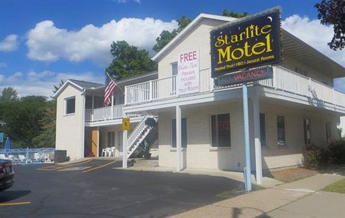 Starlite Motel Wisconsin Dells Exteriör bild