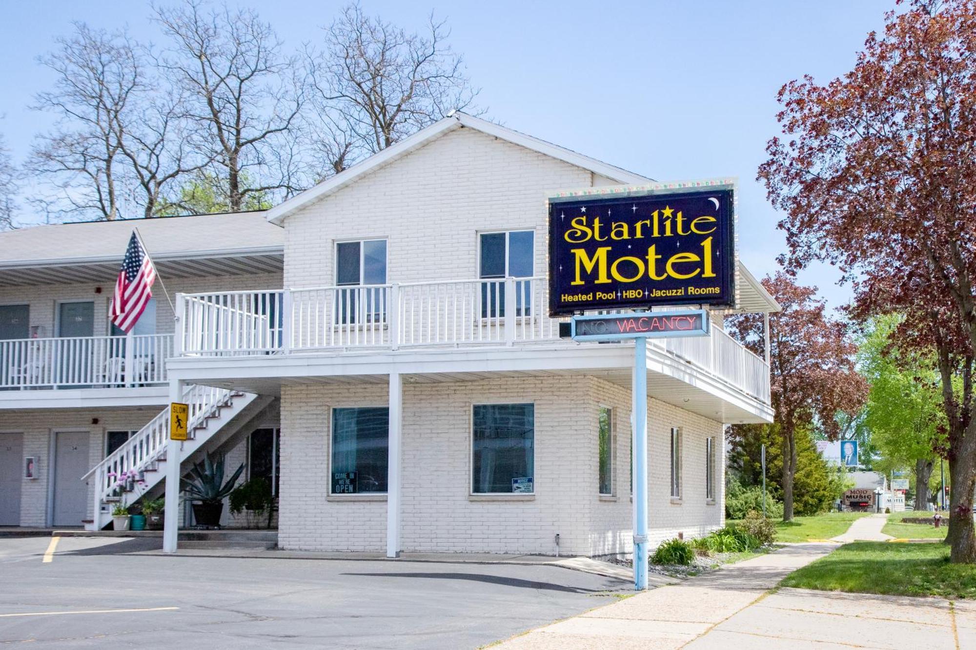 Starlite Motel Wisconsin Dells Exteriör bild