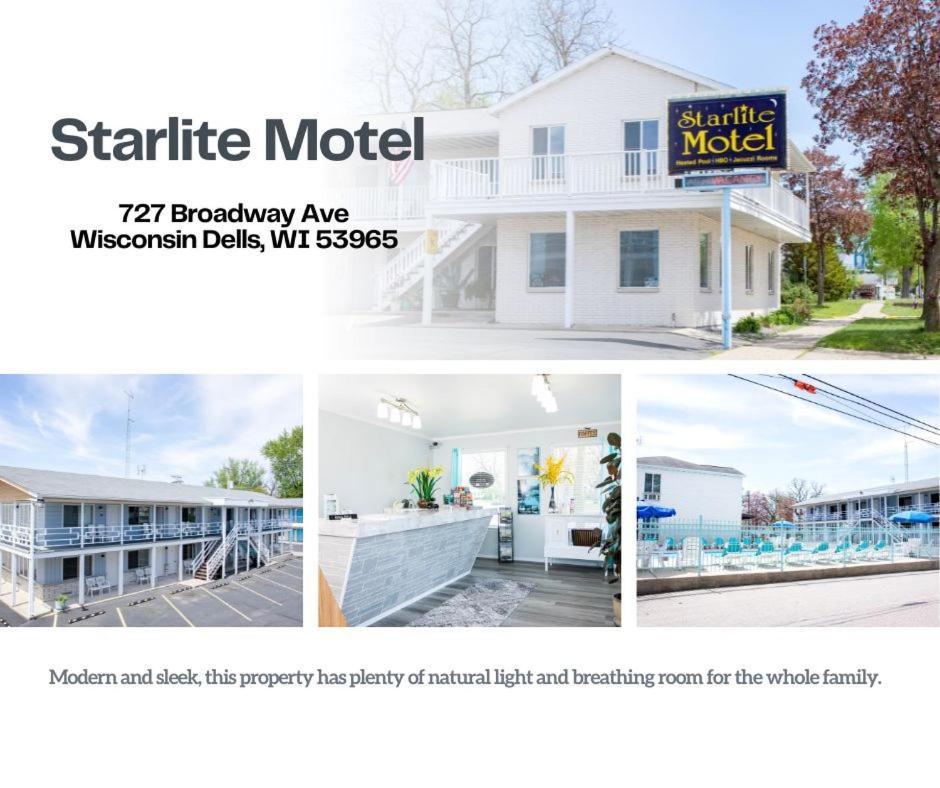 Starlite Motel Wisconsin Dells Exteriör bild